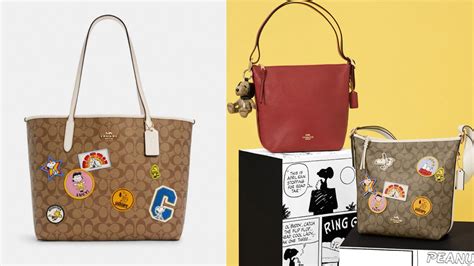 coach peanuts collection outlet